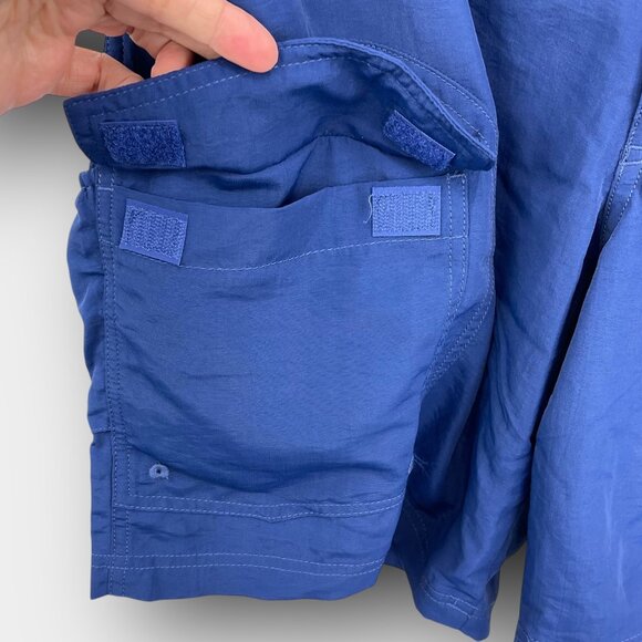Reel Legends Quick-Dry Nylon Cargo Fishing Shorts 36 Mesh Lined Pockets - Picture 7 of 12